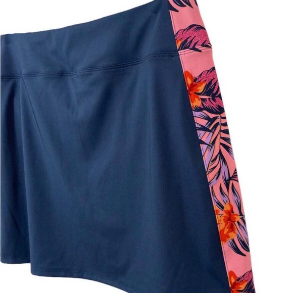 TOMMY BAHAMA Womens GOLF Skirt With Attached Shorts Size XL Navy Blue New - Picture 4 of 9